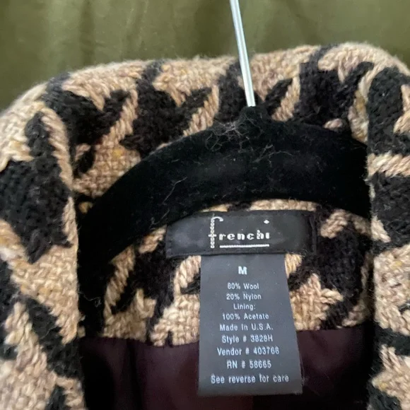 Pea Herringbone Coat - Picture 6 of 6